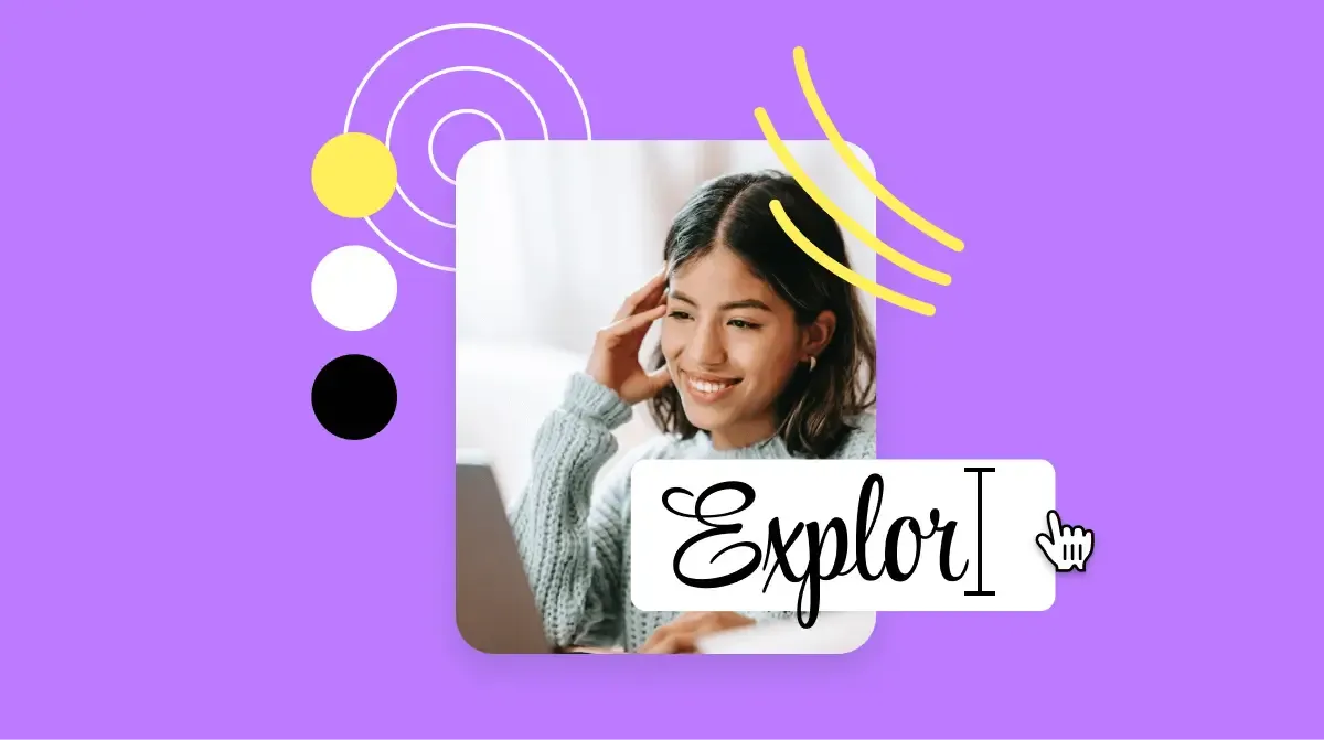 Visual design editor interface